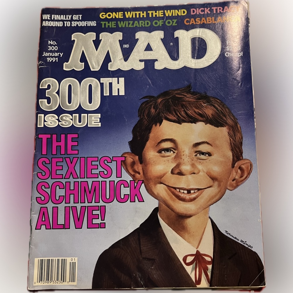 MAD Magazine 300th Issue – January 1991 📖